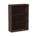  | Alera ALEVA634432ES 31.75 in. x 14 in. x 39.38 in. Valencia Series 3-Shelf Bookcase - Espresso image number 0
