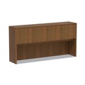  | Alera VA287215WA Valencia Series 70.63 in. x 15 in. x 35.38 in. 3-Compartment Hutch - Modern Walnut image number 0