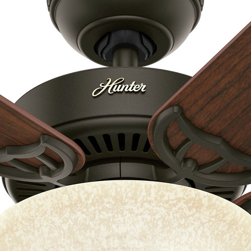 Hunter 51014 42 in. Kensington New Bronze Ceiling Fan with Light