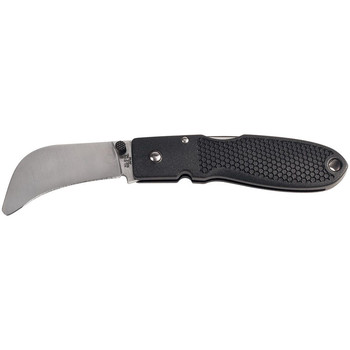 Klein Tools 44005RC Rounded Tip Hawkbill Blade Lockback Knife with Clip