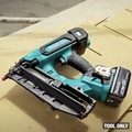 New Year New Savings! Save $25 off $150 | Makita XNB06Z 18V LXT Brushless Lithium-Ion 16-Gauge 2-1/2 in. Cordless Angled Finish Nailer (Tool Only) image number 10