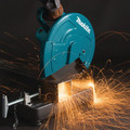 Chop Saws | Makita LW1401X2 14 in. Cut-Off Saw with 4-1/2 in. Paddle Switch Angle Grinder image number 4