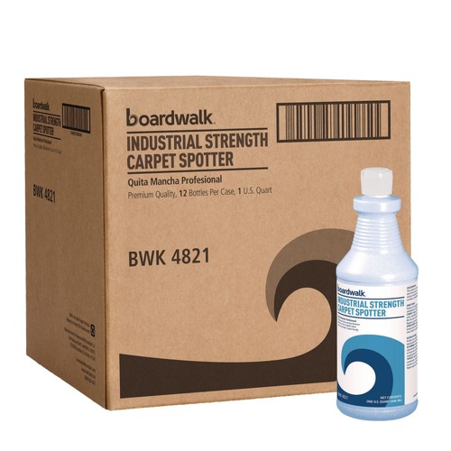 New Year New Savings! Save $25 off $150 | Boardwalk 090200-12ESSN 32 oz. Bottle Industrial Strength Carpet Spotter - Unscented (12/Carton) image number 0