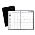 Calendars & Planners | AT-A-GLANCE SK2-00 14-Month: Dec 2024 to Jan 2026 12 in. x 8 in. Ruled Blocks DayMinder Monthly Planner - Black Cover image number 0