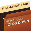 File Folders | Pendaflex C1536GHD 5.25 in. Expansion Legal Size Heavy-Duty File Pockets - Redrope (10/Box) image number 4