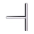 Office Furniture Accessories | MasterVision DSP123046 49 in. x 22 in. x 69 in. Protector Series Mobile Glass Panel Divider - Clear/Aluminum image number 5