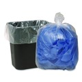 Trash Bags | Earthsense Commercial 1507084 28.5 in. x 43 in. 23 gal. 1 mil Linear Low Density Clear Recycled Can Liners - Clear (150/Carton) image number 2