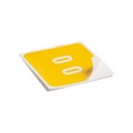 Office Jansan | Smead 67420 1.5 in. x 1.5 in. "0-in End Tab File Folder Label - Yellow (250/Roll) image number 1
