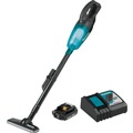 Upright Vacuum | Factory Reconditioned Makita XLC02R1B-R 18V LXT Lithium-Ion Compact Cordless Vacuum Kit (2 Ah) image number 0