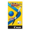 Pens | Pilot 35470 VBall Grip Liquid Ink Extra-Fine 0.5 mm Rollerball Pen - Black Ink/Black/White Barrel (1-Dozen) image number 1
