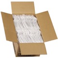 Office Jansan | Pactiv Corp. FKFWCH Individually Wrapped Mediumweight Plastic Fieldware Cutlery Fork - White (1000/Carton) image number 2