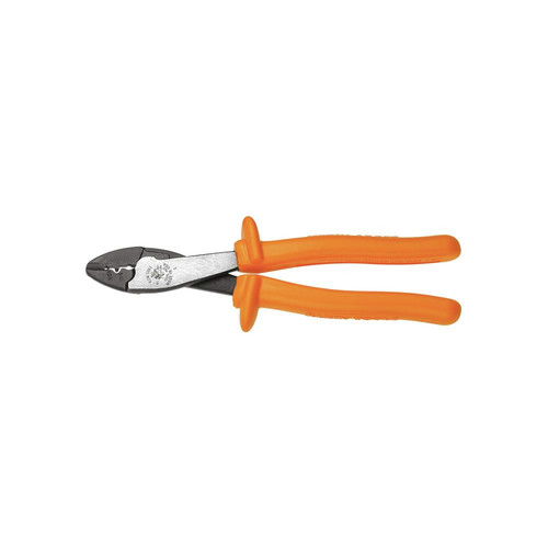 Cable and Wire Cutters | Klein Tools 1005-INS Insulated Cutting and Crimping Tool image number 0