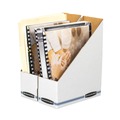 Office Jansan | Bankers Box 10723 4 in. x 9.25 in. x 11.75 in. Stor/File Corrugated Magazine File - White (12/Carton) image number 5