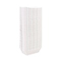  | Boardwalk BWK30LAG300 3 lbs. Capacity Paper Food Baskets - Red/White (500/Carton) image number 2