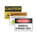  | Avery 61513 Surface Safe 8 in. x 8 in. Inkjet/Laser Printers Removable Label Safety Signs - White (15/Pack) image number 2