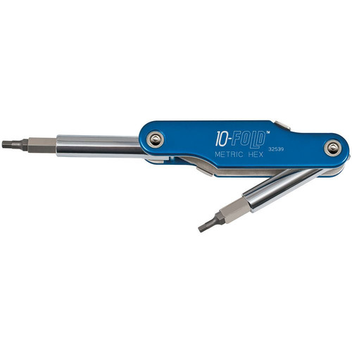 Screwdrivers | Klein Tools 32539 10-Fold Metric Hex Screwdriver/Nut Driver image number 0