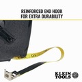 Fish Tape & Accessories | Klein Tools 946-100 100 ft. Woven Fiberglass Tape with Case image number 2