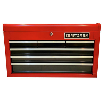 Craftsman CMMT81563 26 in. 6-Drawer Tool Chest - Red/Black