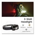 Work Lights | GoGreen Power GG-113-3HLBK LED Headlights, 3 AAA Batteries (Included), Black image number 3