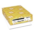 Office Jansan | Neenah Paper 40311 94 Bright 90 lbs. 8.5 in. x 11 in. Exact Index Card Stock - White (250/Pack) image number 0