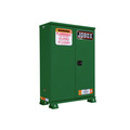 Save an extra 10% off this item! | JOBOX 1-853670 30 Gallon Heavy-Duty Safety Cabinet (Green) image number 1