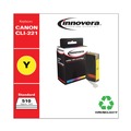  | Innovera IVRCNCLI221Y Remanufactured 510 Page-Yield Ink for CLI-221Y (2949B001) - Yellow image number 1