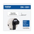 Bulk Savings Pricing 2 | Brother DK1201 1.1 in. x 3.5 in. Die-Cut Address Labels - White (1-Roll) image number 0