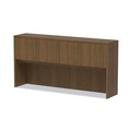  | Alera VA287215WA Valencia Series 70.63 in. x 15 in. x 35.38 in. 3-Compartment Hutch - Modern Walnut image number 2