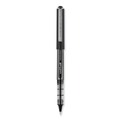 Office Jansan | uni-ball 70128 Bold 1 mm Stick VISION Roller Ball Pen - Black Ink, Gray/Black/Clear Barrel (1 Dozen) image number 1