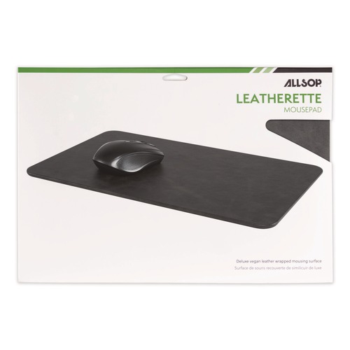 Office Furniture Accessories | Allsop 32580 14.2 x 8.66 x 0.25 Mouse Pad - Black image number 0