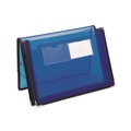 Office Jansan | Smead 71953 1 Section 2.25 in. Expansion Poly Wallet - Letter Size, Translucent Blue image number 2