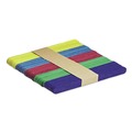 Bulk Savings Pricing 1 | Creativity Street PAC3775-02 4.5 in. x 0.38 in. Colored Wood Craft Sticks - Assorted (1000/Box) image number 1