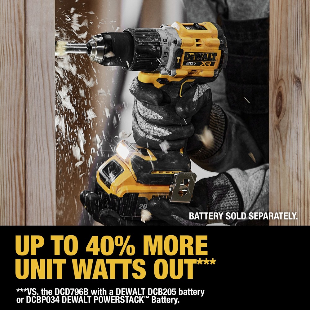 Dewalt 20V MAX XR Brushless LithiumIon 1/2 in. Cordless Hammer Drill