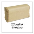 Paper Towels and Napkins | GEN G1508 9 in. x 9.45 in. Multifold Paper Towels - Natural (4000/Carton) image number 9