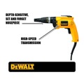 Screw Guns | Factory Reconditioned Dewalt DW255R 5300 RPM High Speed VSR Corded Drywall Screwgun image number 3
