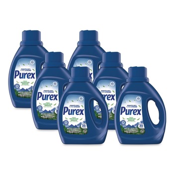 Purex 40 oz 35 Loads Liquid Laundry Detergent - Mountain Breeze (6/Carton)