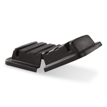 Rubbermaid Commercial 31 in. x 44.13 in. x 8.5 in. Rectangular Lid for 16 cu-ft. Truck - Black