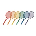 Toys | Champion Sports JTRSET (6) 21 in. Plastic Tennis Racket Set - Assorted Colors (1-Set) image number 0
