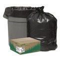 Trash Bags | Earthsense Commercial 1507101 43 in. x 47 in. 56-Gallon 2 mil. Linear Low Density Recycled Can Liners - Black (100/Carton) image number 4