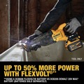 Reciprocating Saws | Factory Reconditioned Dewalt DCS386BR 20V MAX Brushless Lithium-Ion Cordless Reciprocating Saw with FLEXVOLT ADVANTAGE (Tool Only) image number 9