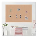 Office & Office Supplies | U Brands 2872U00-01 70 x 47 Cork Bulletin Board - Tan Surface/Birch Wood Frame image number 1
