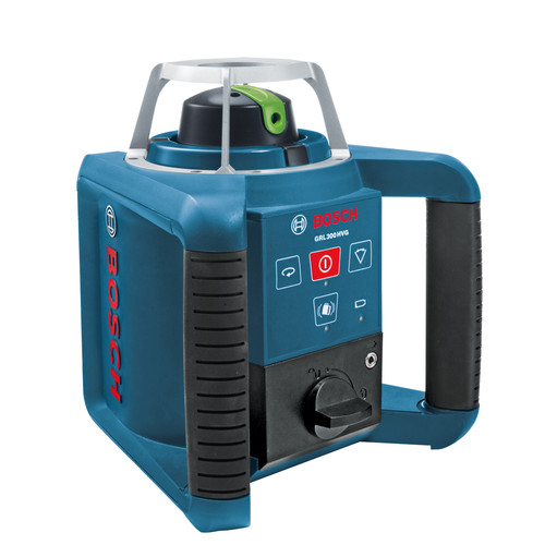 Rotary Lasers | Bosch GRL300HVG Self-Leveling Rotary Laser with Green Beam Technology image number 0
