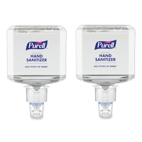Labor Day Sale! Save $30 off $199! | PURELL 6453-02 1200 ml Refill Advanced Hand Sanitizer Foam for ES6 Dispensers - Clean Scent (2/Carton) image number 0