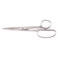 Scissors | Klein Tools G758LR 9 in. Stainless steel Straight Trimmer with Large Ring image number 0