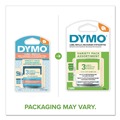 Labels | DYMO 12331 LetraTag 0.5 in. x 13 ft. Paper/Plastic Label Tape Value Pack - Assorted (3/Pack) image number 1