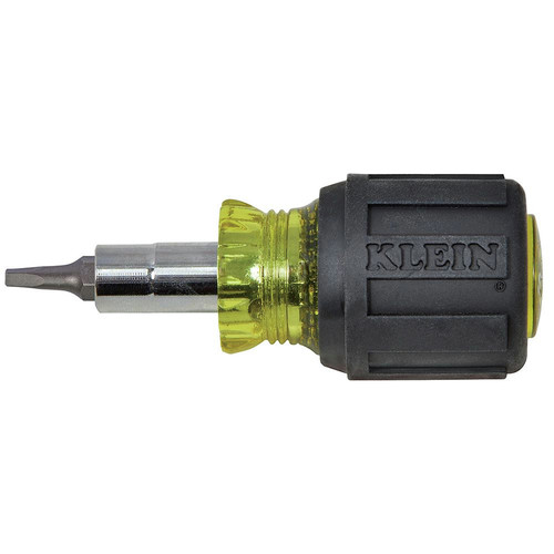 Screwdrivers | Klein Tools 32562 6-in-1 Stubby Multi-Bit Screwdriver / Nut Driver image number 0