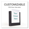 Office Jansan | Cardinal 10301 11 in. x 8.5 in. ClearVue 3-Ring 1 in. Capacity Easy Open Slant-D Ring Binder - Black image number 6