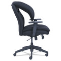 Office Jansan | SertaPedic 48967A Supports Up to 275 lbs. 19.5 in. to 22.5 in. Seat Height Cosset Ergonomic Task Chair - Black image number 2
