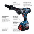 Drill Drivers | Bosch GSR18V-1330CB14 18V PROFACTOR Brushless Lithium-Ion 1/2 in. Cordless Drill Driver Kit (8 Ah) image number 11