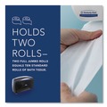 Cleaning & Janitorial Supplies | Kimberly-Clark Professional 09551 20.4 in. x 5.8 in. x 13.1 in. Cored JRT Jumbo Combo Tissue Dispenser - Smoke/Gray image number 5
